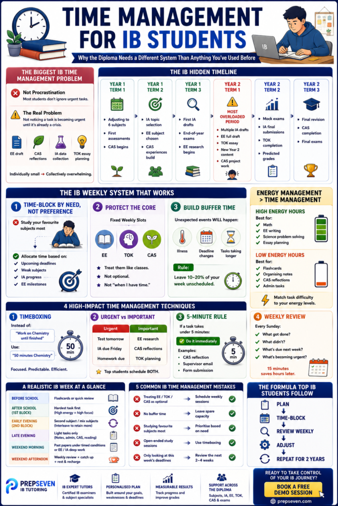 TIME MANAGEMENT FOR IB STUDENTS