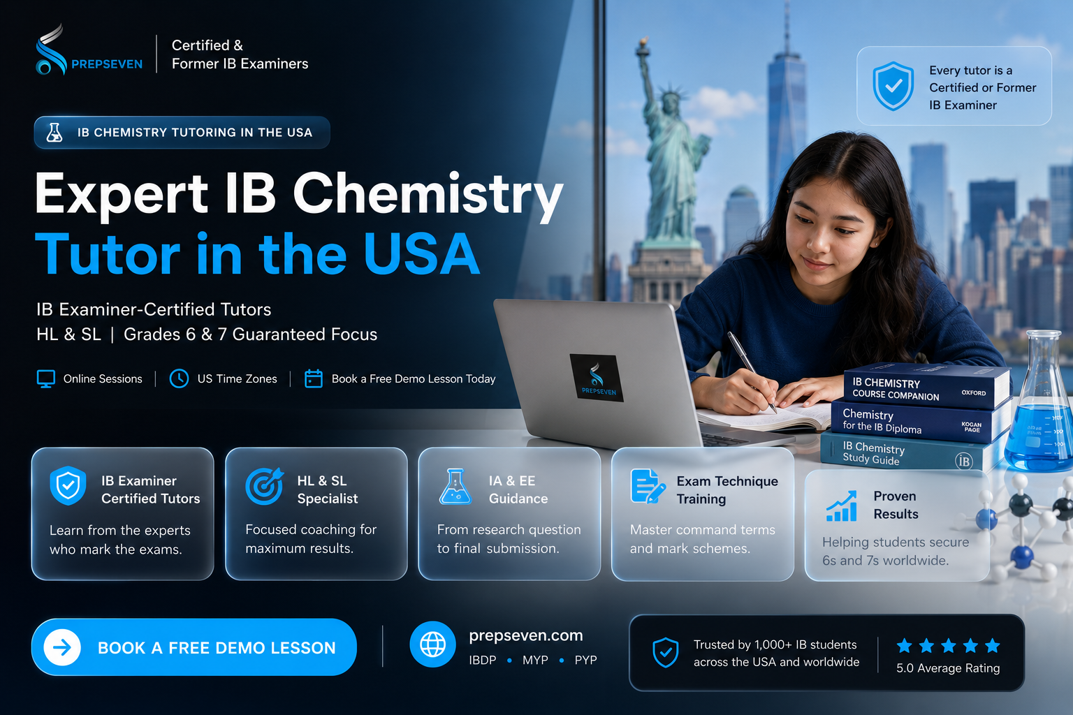 Expert IB Chemistry Tutor in the USA