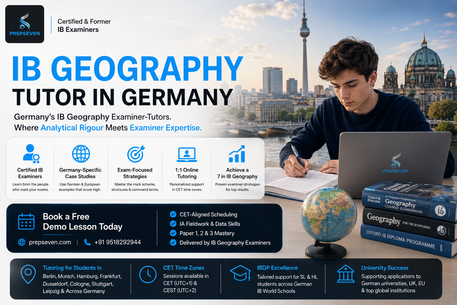 Germany IB Geography Examiner-Tutors. Where Analytical Rigour Meets Examiner Expertise