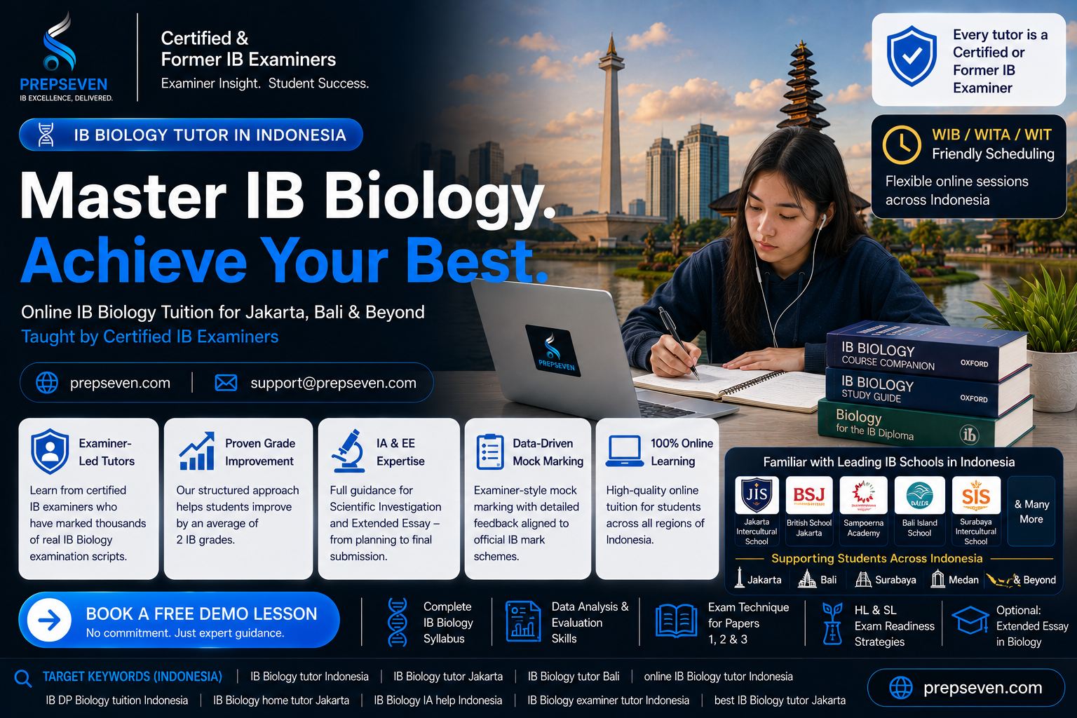 IB Biology Tutoring for Indonesia Growing International Education Sector