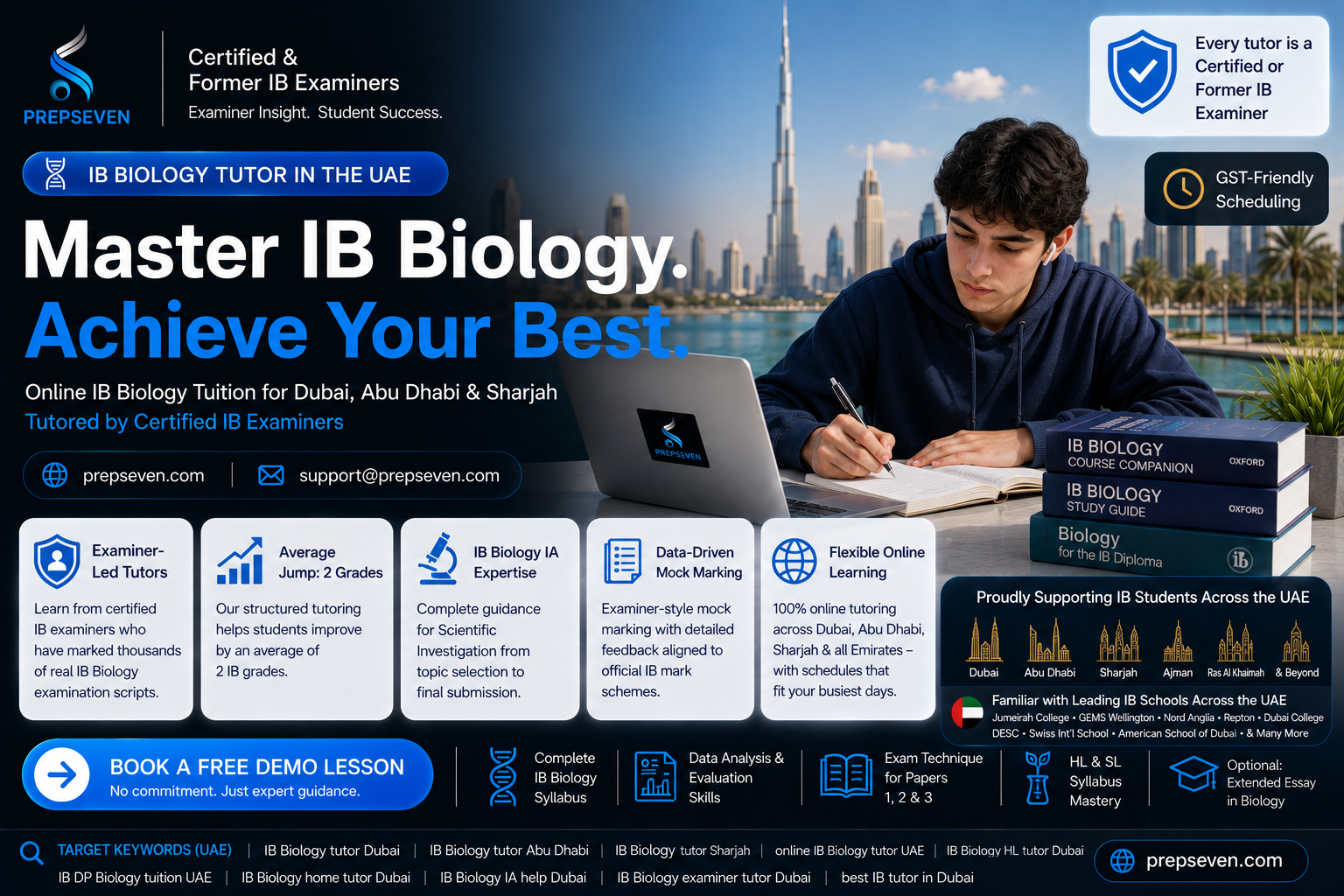 IB Biology Tutoring for the UAE International School Community