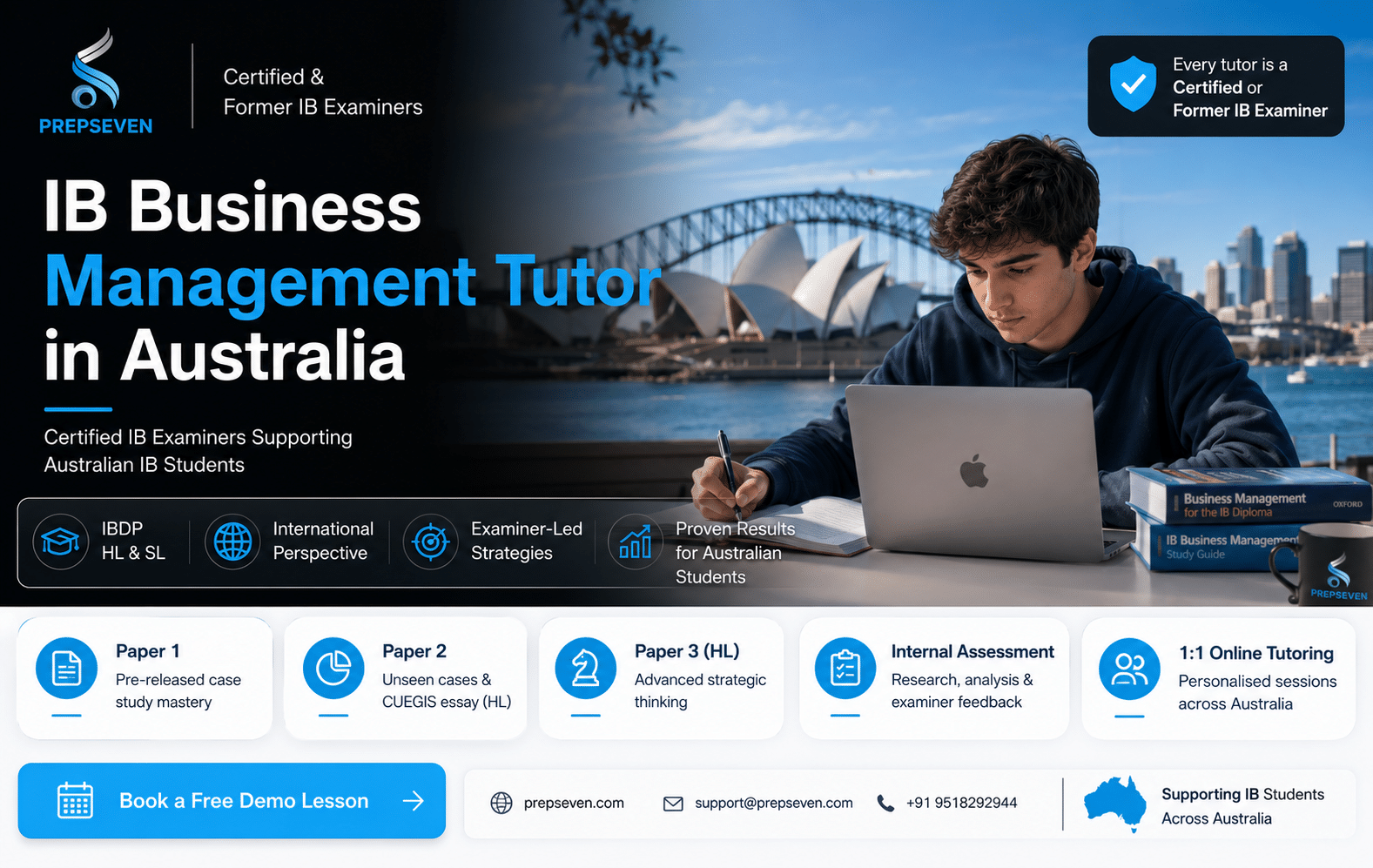 IB Business Management Tutor in Australia