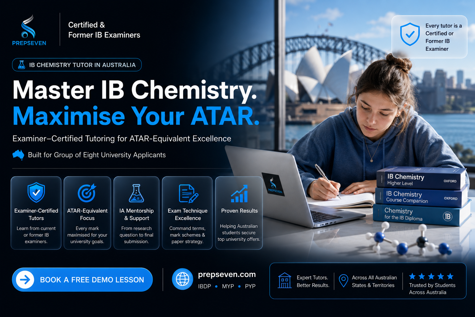 IB Chemistry Tutor in Australia