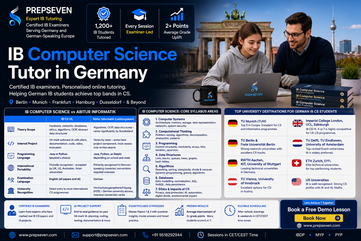 IB Computer Science Tutor in Germany