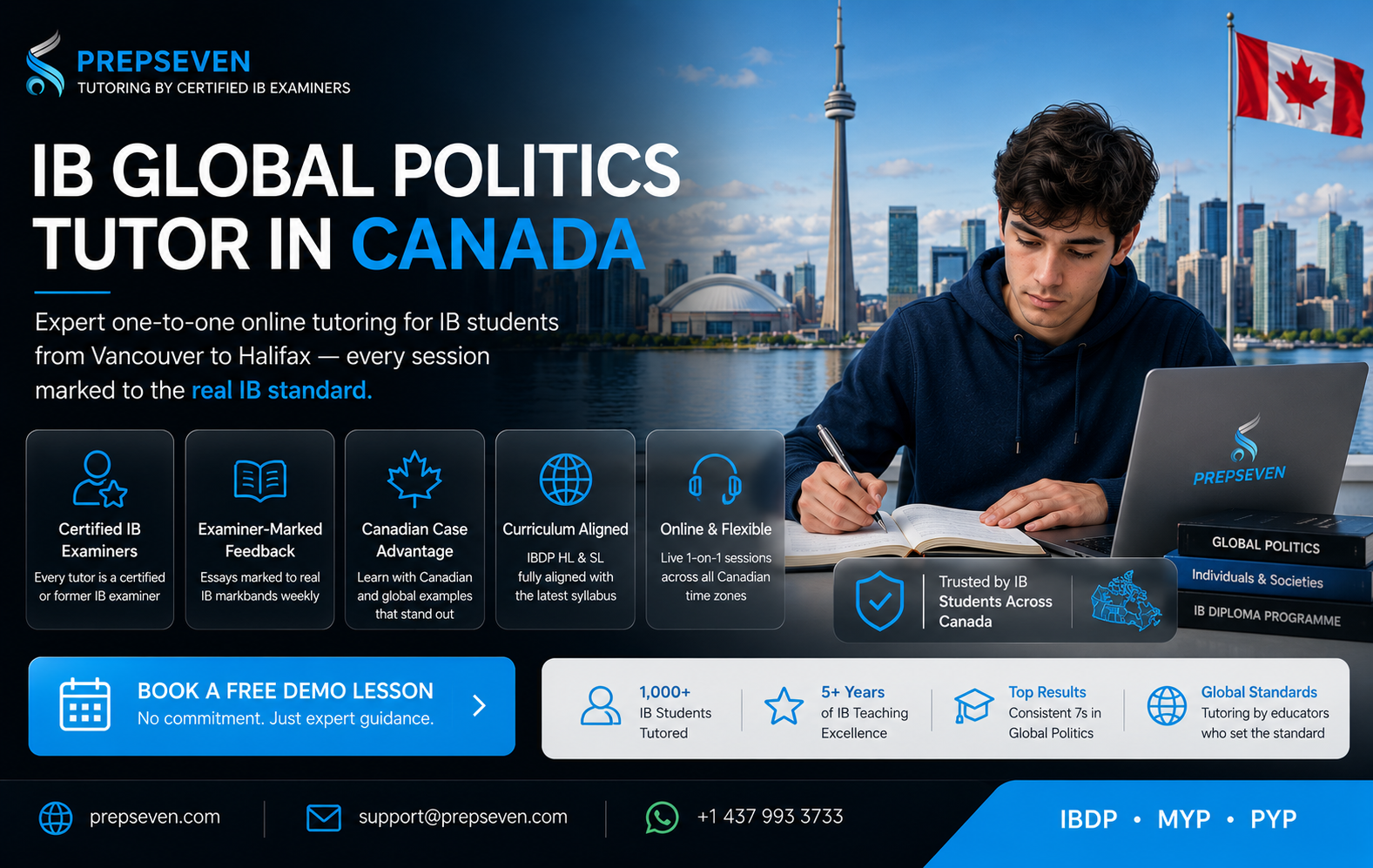IB Global Politics Tutor in Canada
