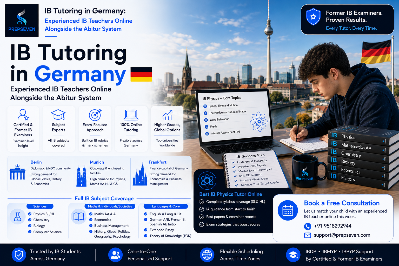 IB Tutoring in Germany Experienced IB Teachers Online Alongside the Abitur System