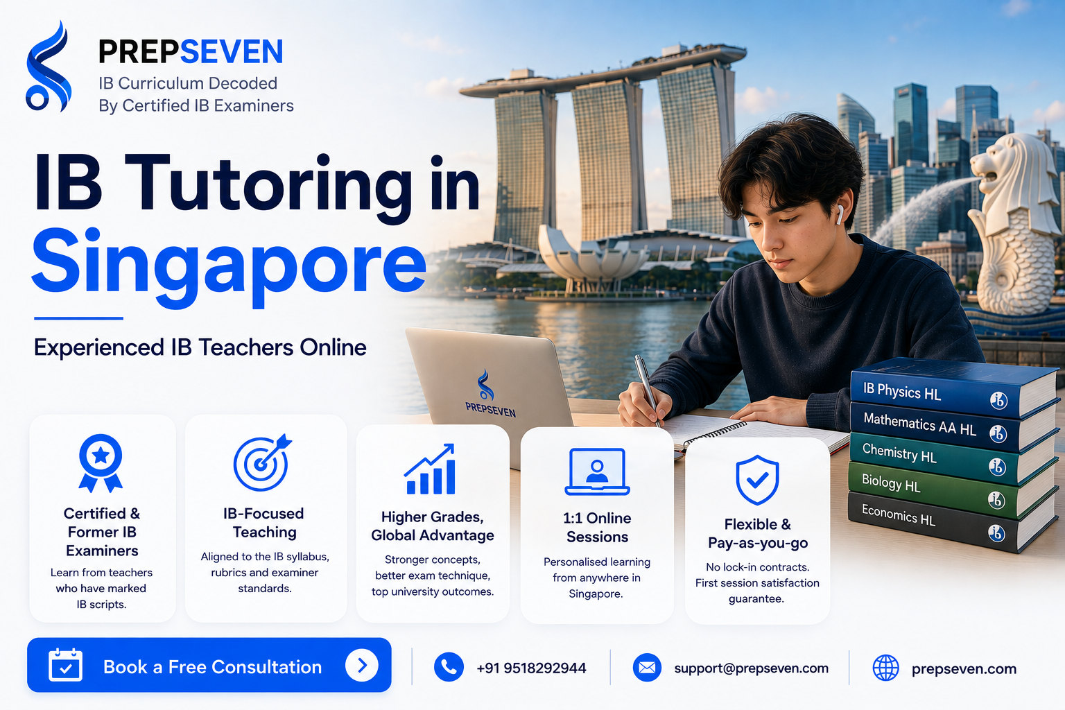 IB Tutoring in the Singapore — Experienced IB Teachers Online