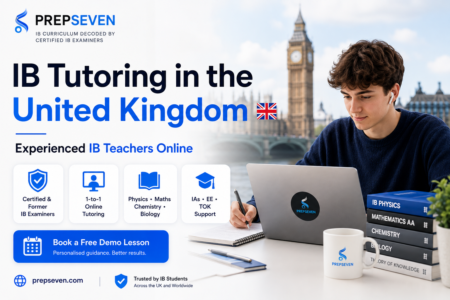 IB Tutoring in the United Kingdom — Experienced IB Teachers Online