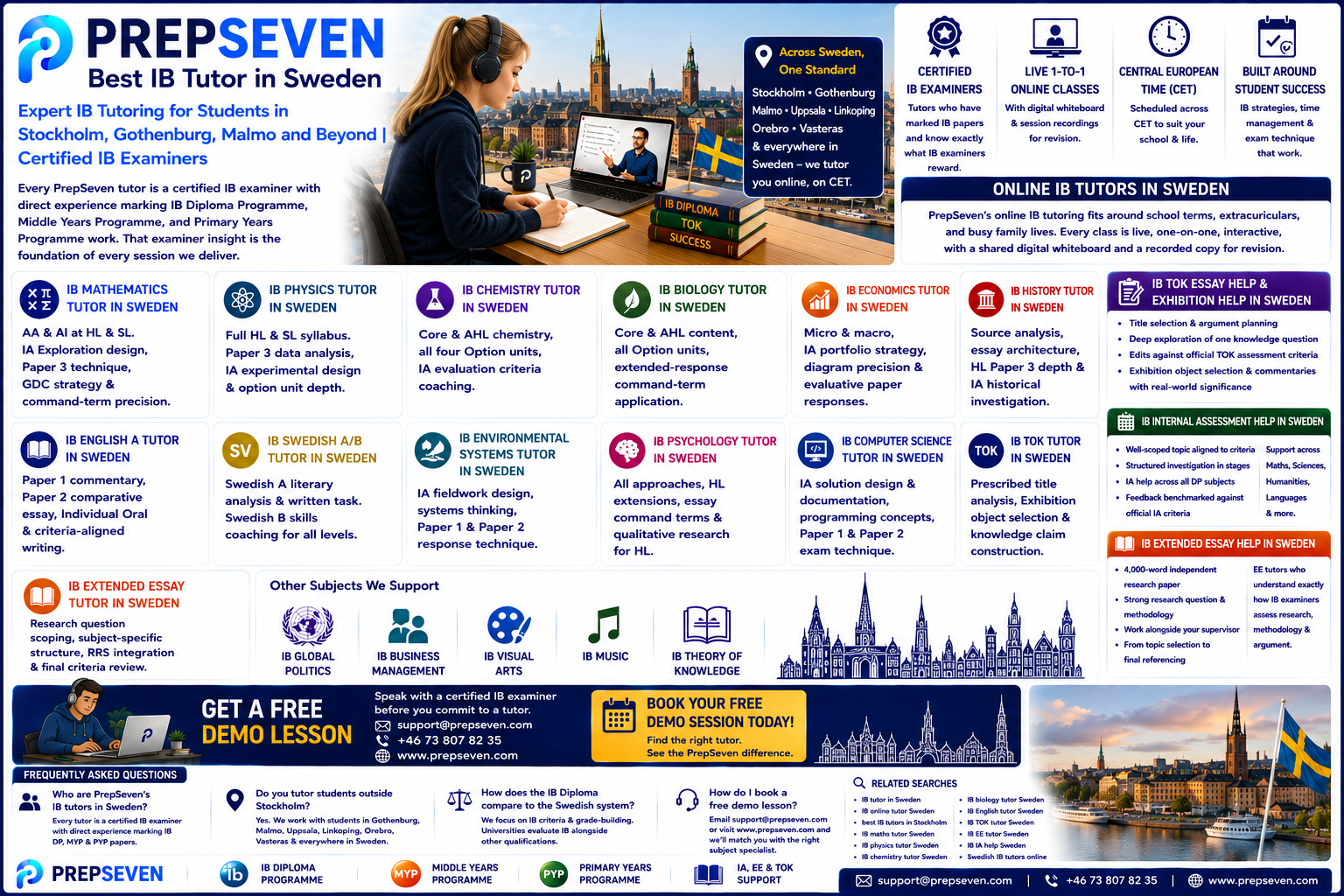 Best IB Tutors in Sweden