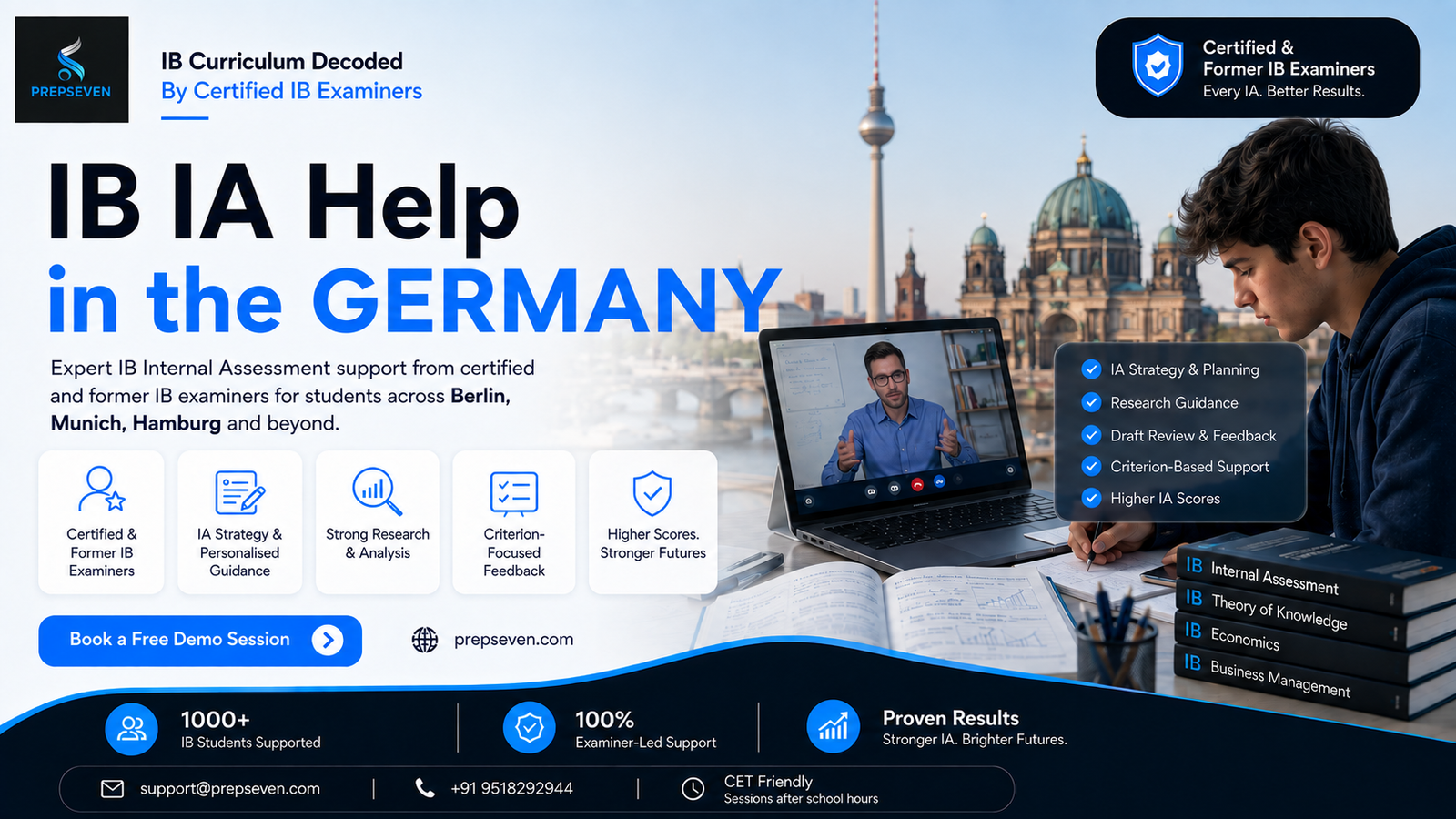 IB IA Help & IB Internal Assessment Help in Germany