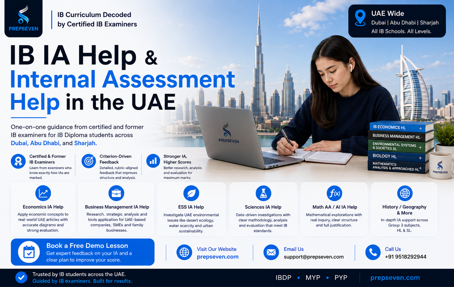 IB IA Help & IB Internal Assessment Help in the UAE