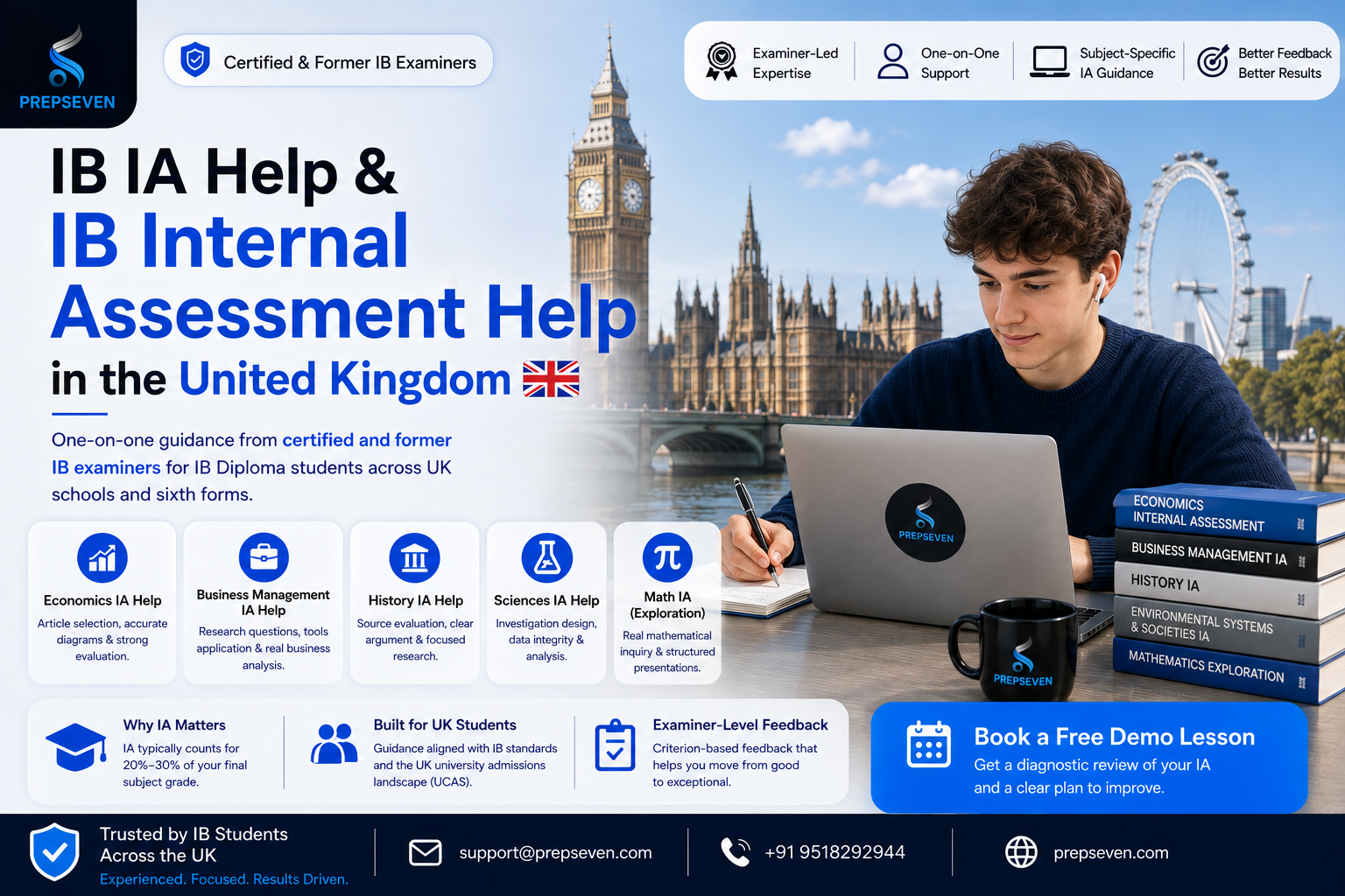 IB IA Help & IB Internal Assessment Help in the United Kingdom