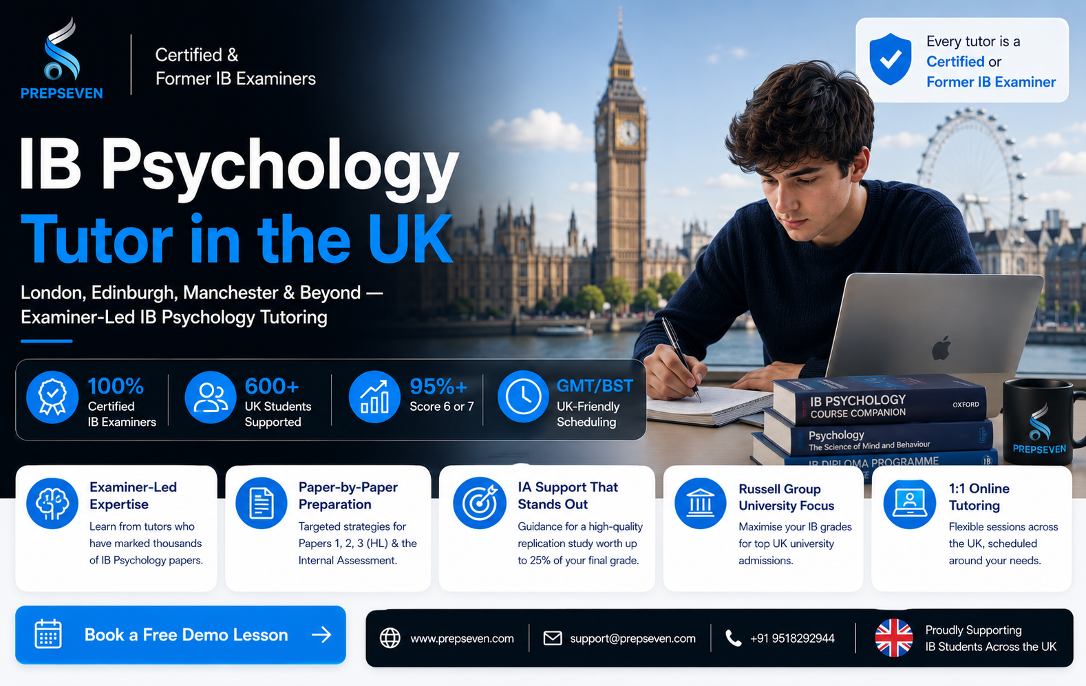 IB Psychology Tutor in the UK