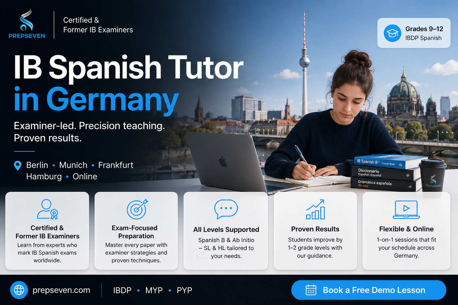 IB Spanish Tuition in Germany — Precision, Rigour, Results