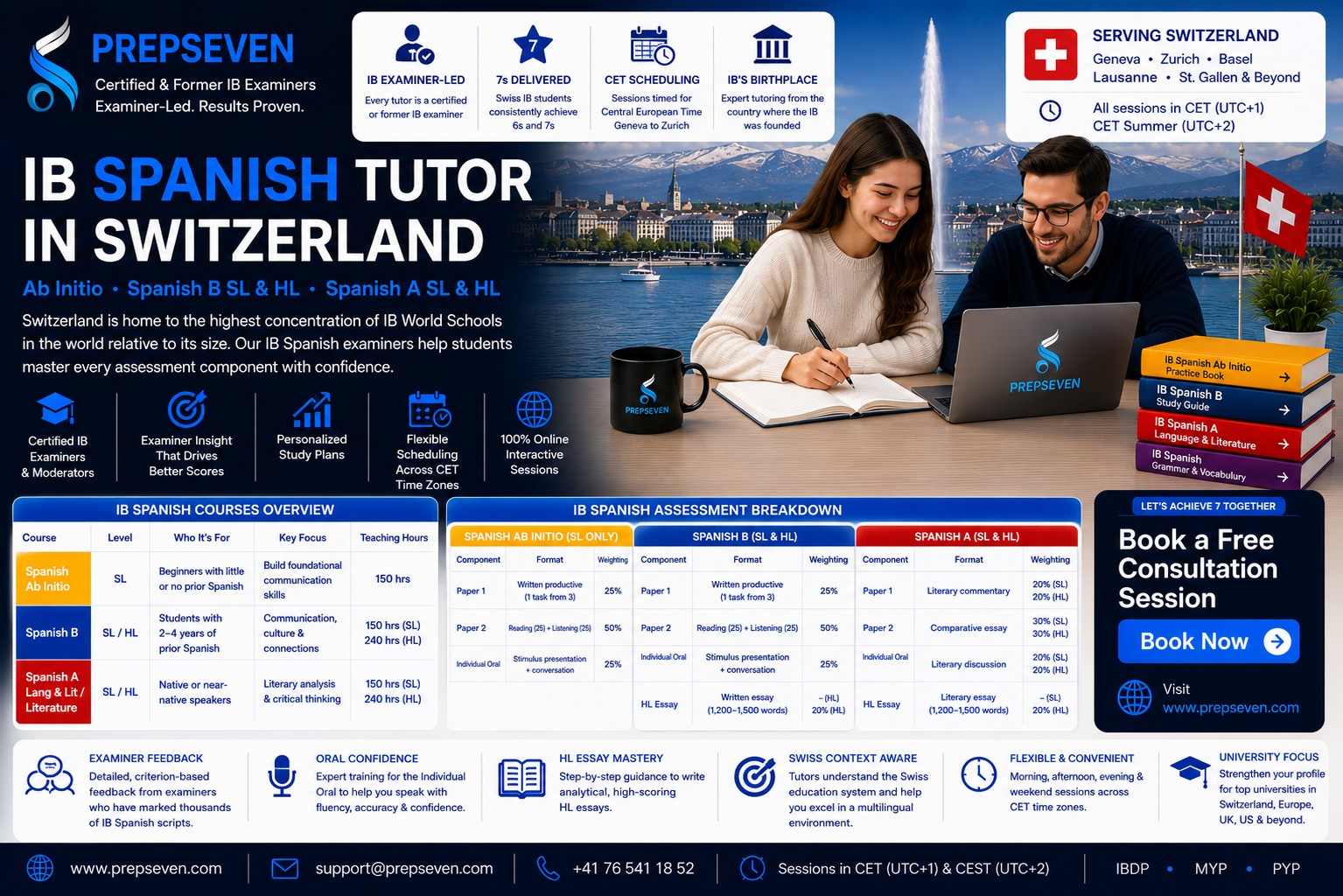 IB Spanish Tuition in Switzerland — Where the IB Began