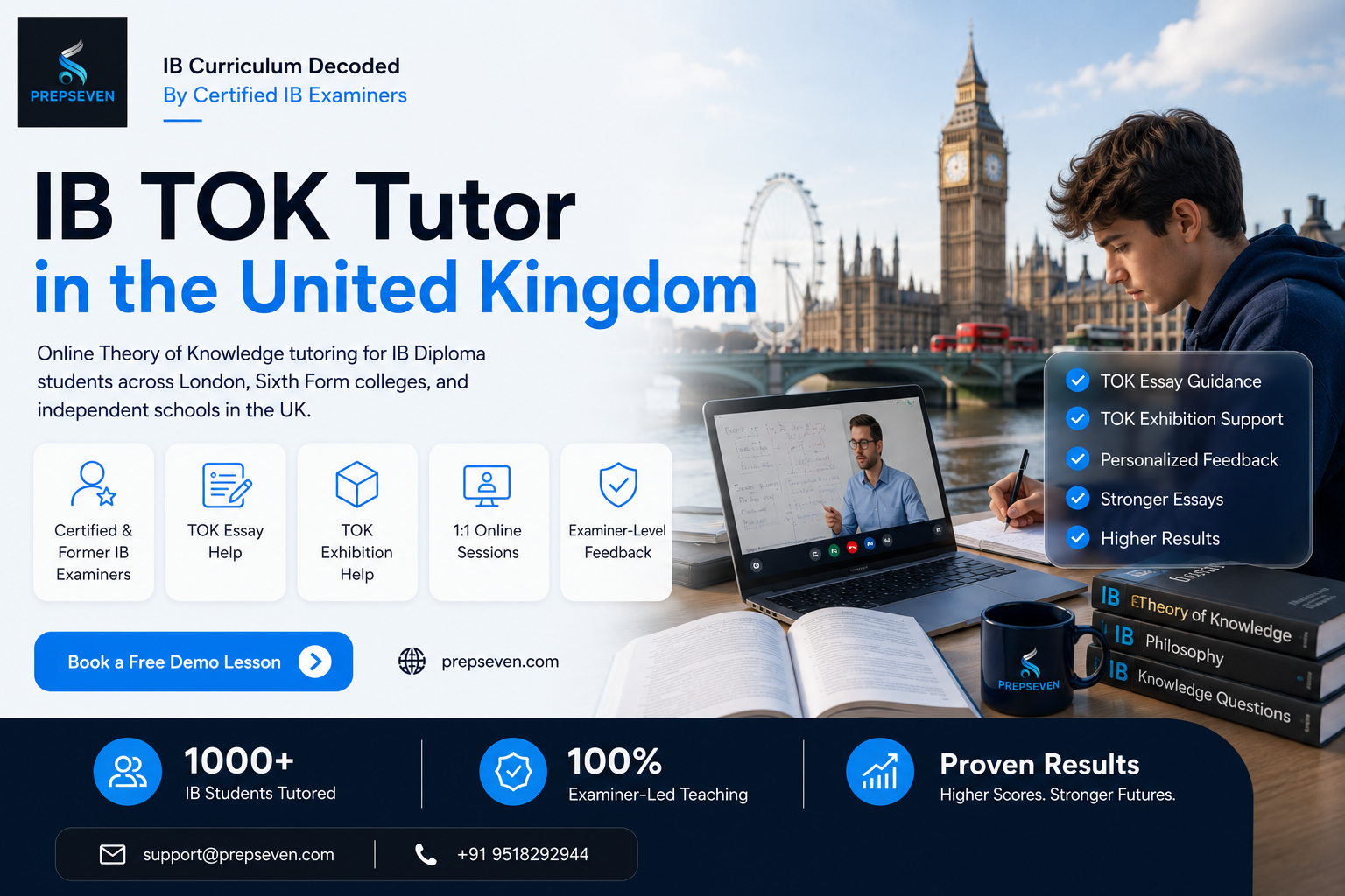 IB TOK Tutor in the United Kingdom
