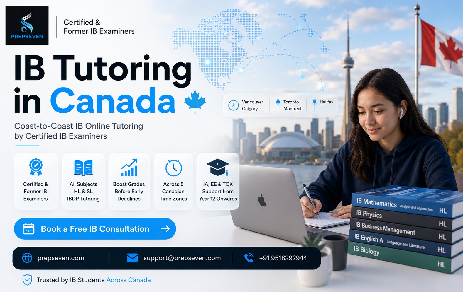 IB Tutoring in Canada — Coast-to-Coast IB Online Tutoring by Certified IB Examiners
