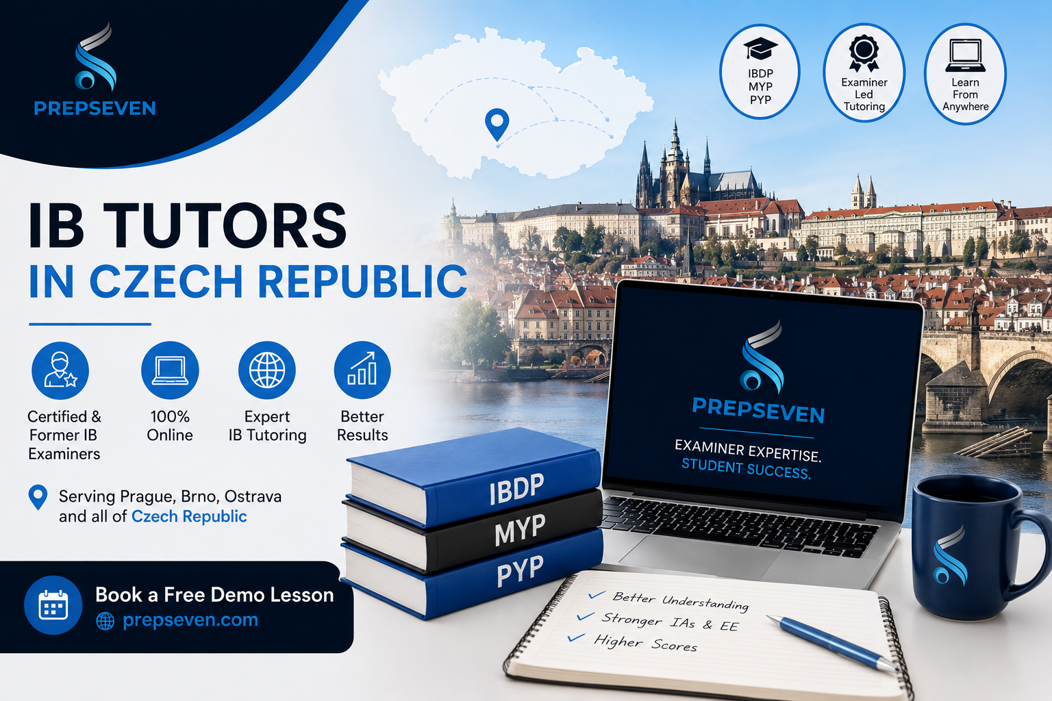 IB Tutoring in Czech Republic — Built for Examination Excellence
