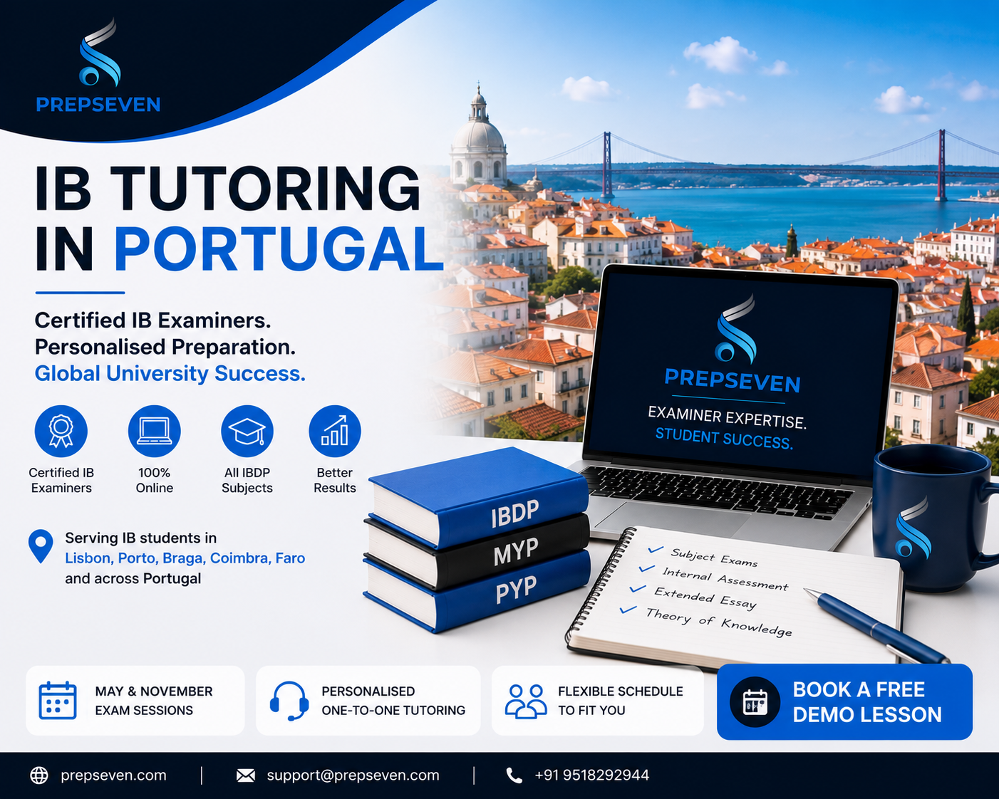 IB Tutoring in Portugal Where Examiner Expertise Meets Ambitious Students