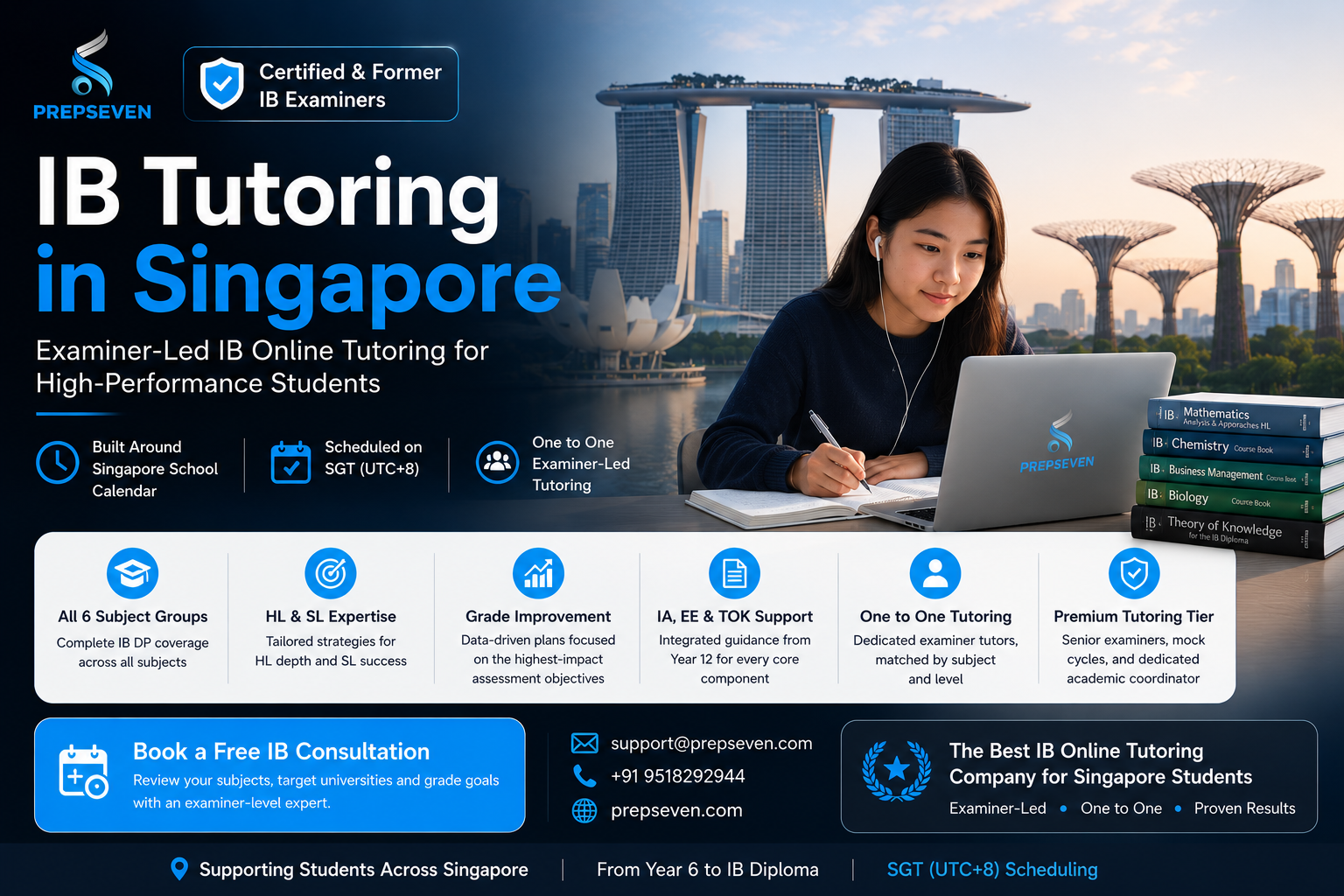 IB Tutoring in Singapore — Examiner-Led IB Online Tutoring for a High-Performance Academic Culture
