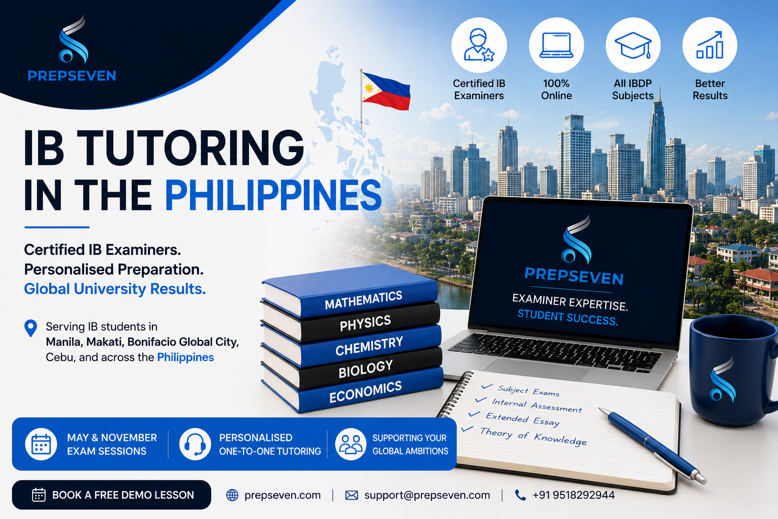 IB Tutoring in the Philippines Examiner-Led Support for Filipino IB Students